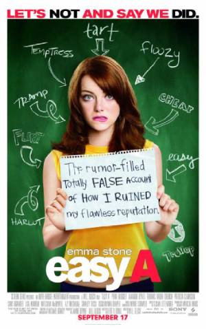 film easy A résumé spoil livre young adult que lire après qui ment