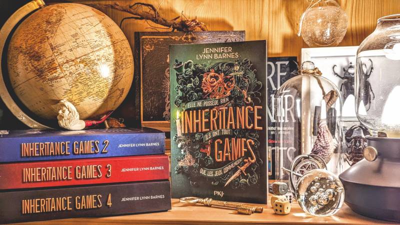 livre Inheritance games Barnes résumé livre young adult spoil