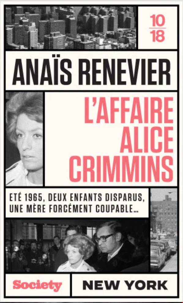 l'affaire alice crimmins renevier collection 1018 thriller