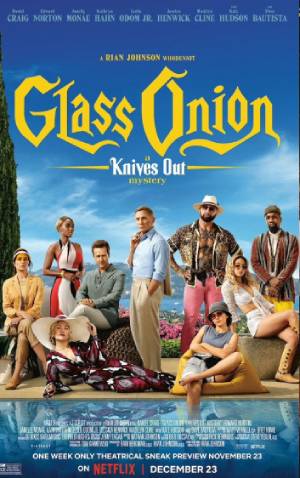 glass onion film policier drôle mystère